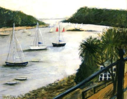 STEPHANIE DEES - boats, salcombe