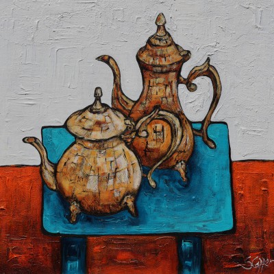 STEVE CAPPER - tea and hot water