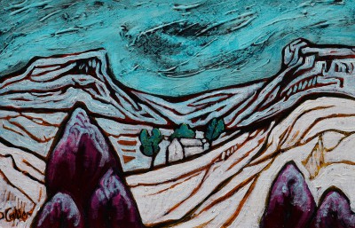 STEVE CAPPER - violet trees