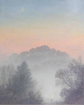 STEVEN OUTRAM - moon rising mist decending