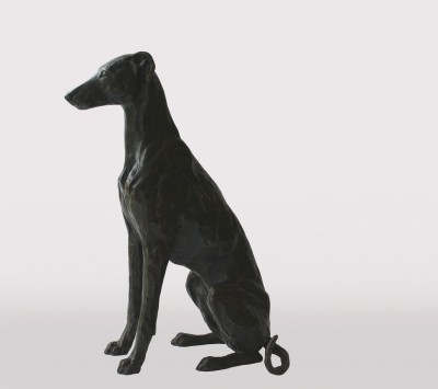 Sitting Greyhound-Lurcher - 7/15