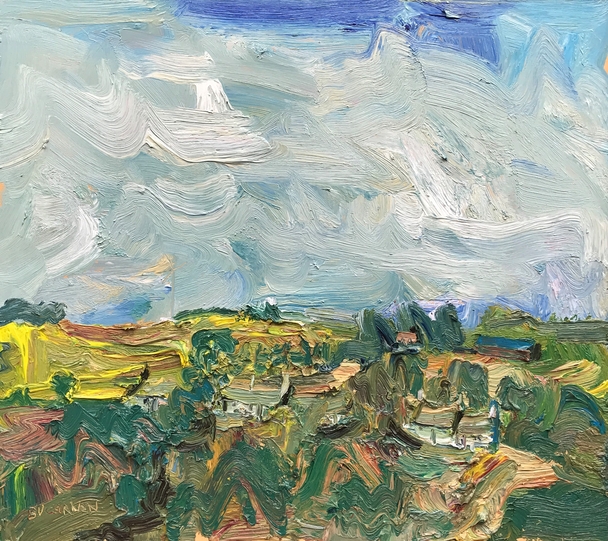 Stuart Buchanan - summer morning, south row 