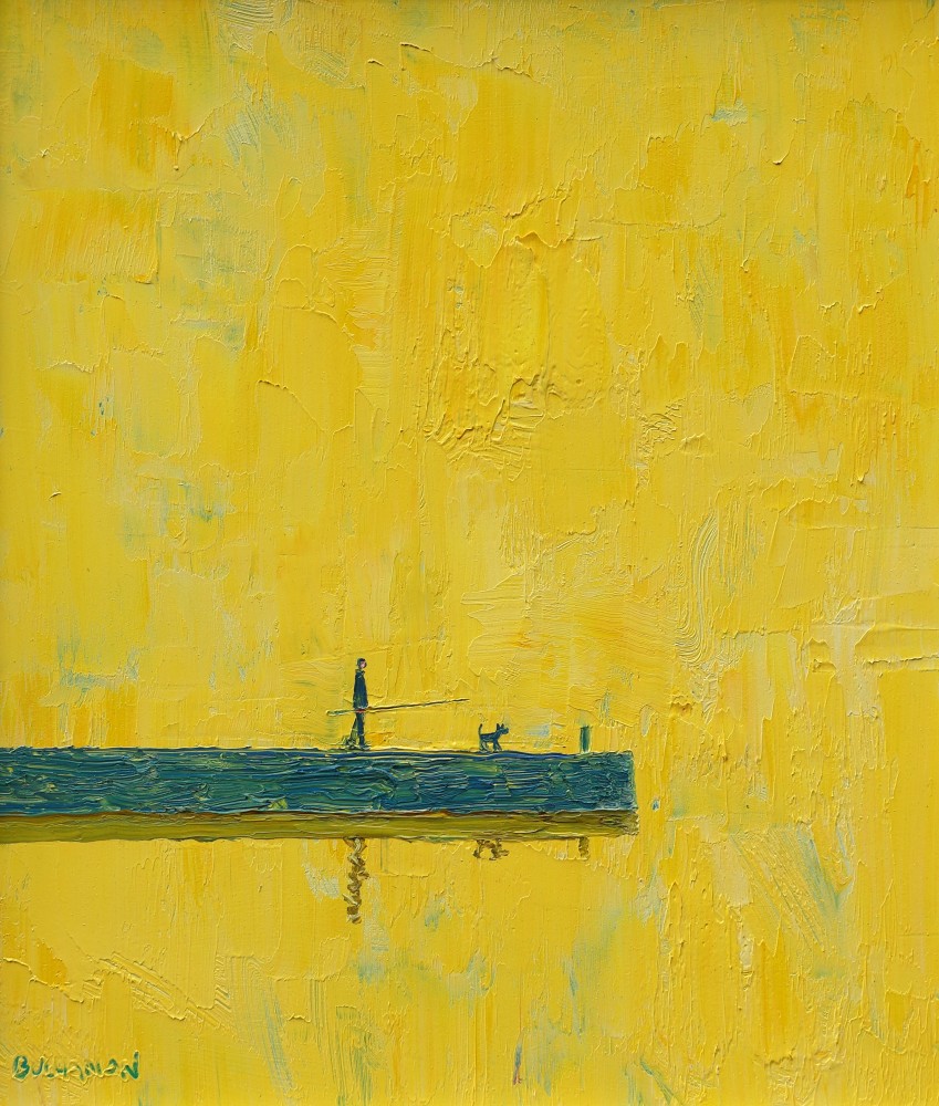 Scottish Artist Stuart Buchanan - Gone Fishing