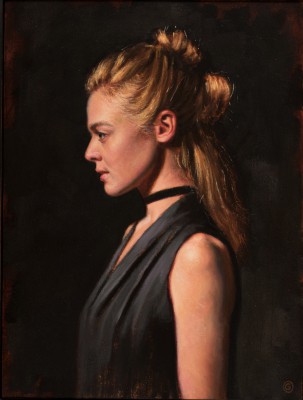 STUART LUKE GATHERER - profile in black