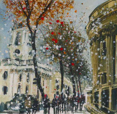 Morning hussle, Corner of Trafalgar