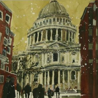 SUSAN BROWN - autumn, st pauls london