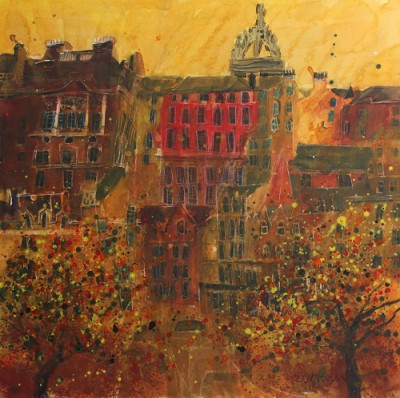 St Giles from Princes Street, Edinburgh