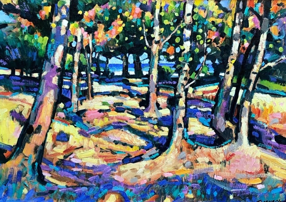 Terence Clarke - path to the sea, la marina