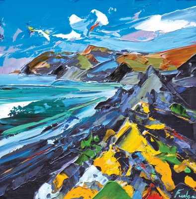 TIM FUDGE - dancing sky, ceibwr bay