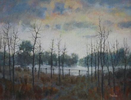 TOM WANLESS - saplings in winter