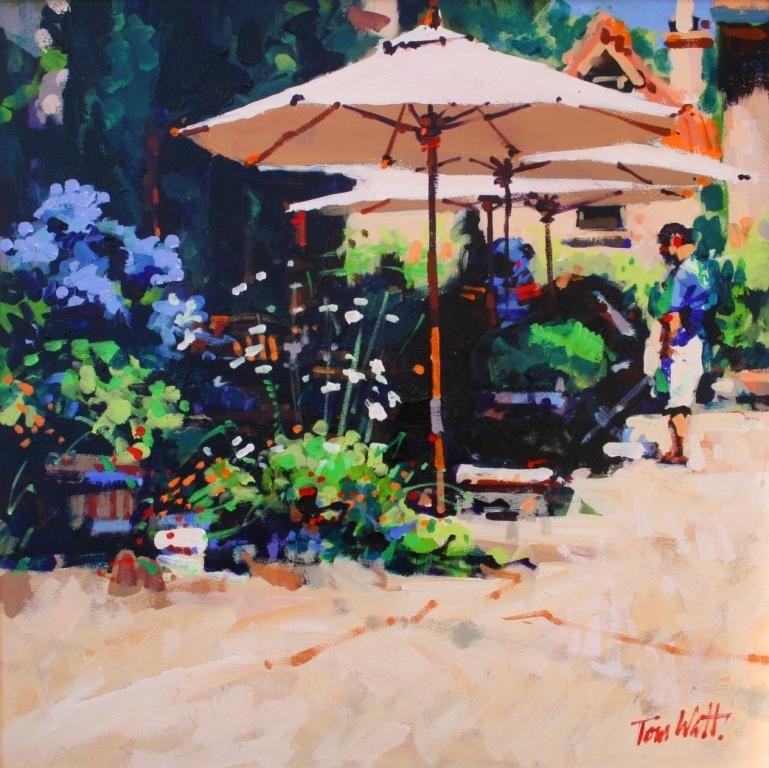 Tom Watt - mid-day cafe, st cirq lapopie