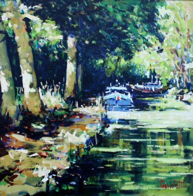 TOM WATT - towards the lock house