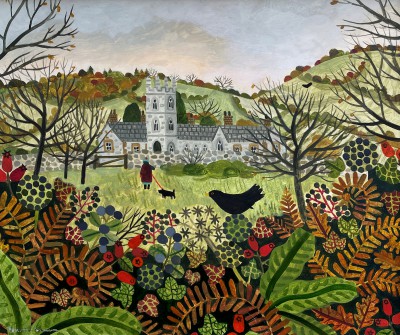 VANESSA BOWMAN - early autumn dog walk