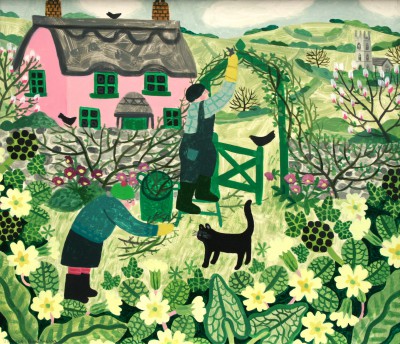 VANESSA BOWMAN - pruning the roses