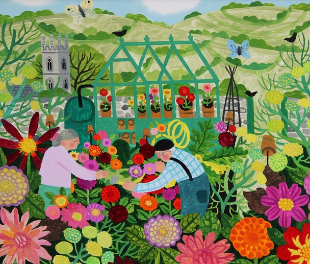 VANESSA BOWMAN - the dahlia pickers