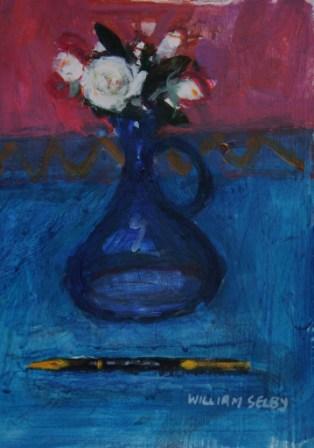 Blue Bottle Black Pen