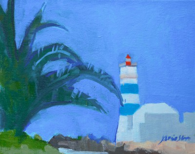 Scottish Artist CHARLES JAMIESON - Cascais, Portugal