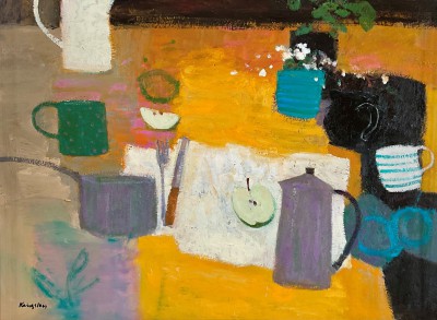 Still Life with Black Jug