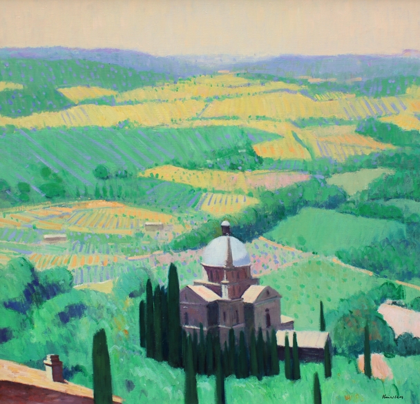 JOHN KINGSLEY - landscape, montepulciano
