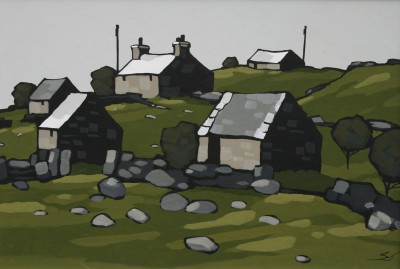 STEPHEN JOHN OWEN - cottages and barns, y fron