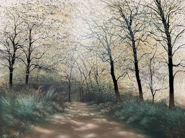 British Artist BECKIE REED - Where the Trees Lean In