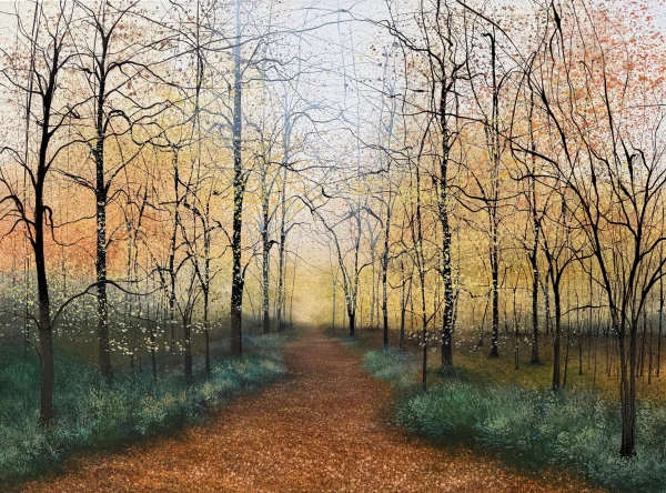 British Artist BECKIE REED - Whispers Through the Leaves