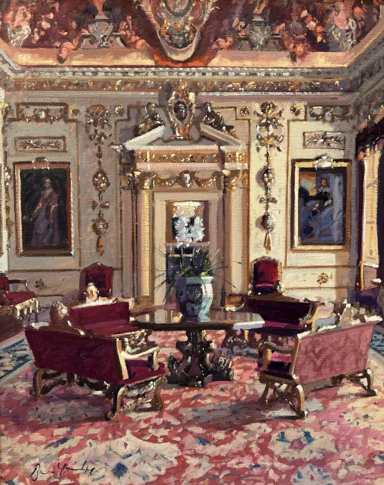 Bruce Yardley - crimson & gilt: wilton house