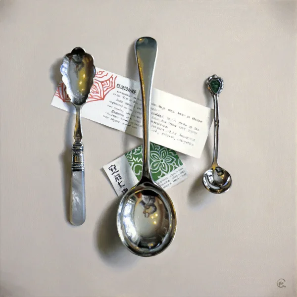 British Artist CAROLINE RICHARDSON - Cloisonne
