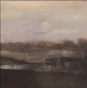 British Print Artist CATHERINE BINNIE - Winter Sun