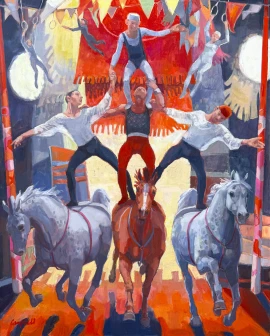 Scottish Artist CATRIONA CAMPBELL - Big Circus