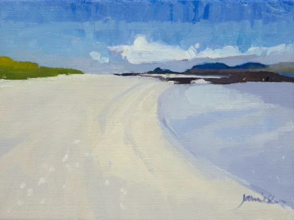 Scottish Artist CHARLES JAMIESON - A Perfect Barra Day