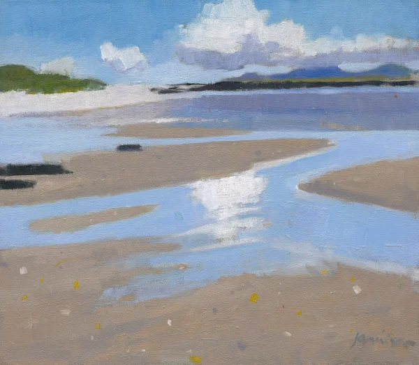 Scottish Artist CHARLES JAMIESON - Tides Out, Barra