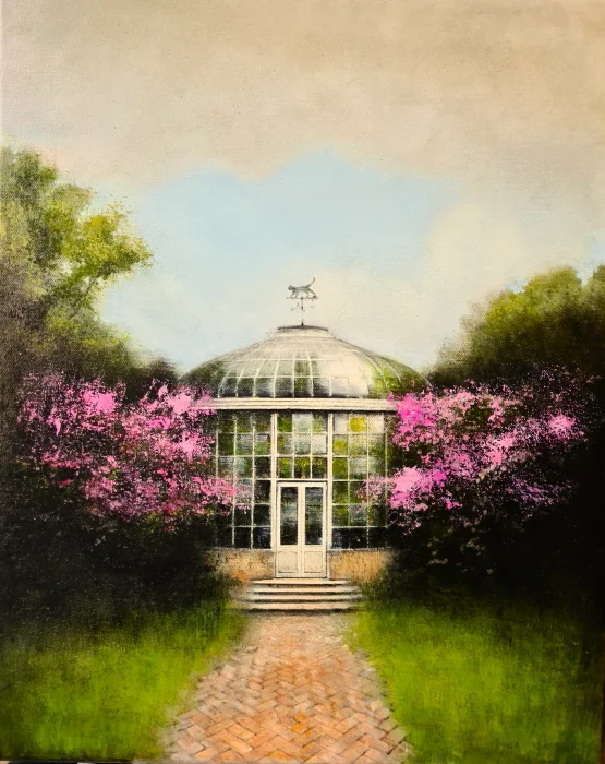 British Artist CHRISTOPHER THOMPSON - The Plantsman's House