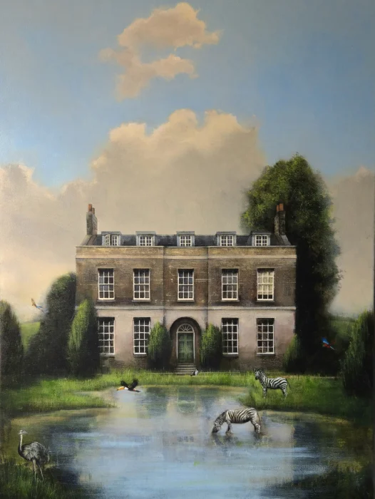 British Artist CHRISTOPHER THOMPSON - The Naturalist's House