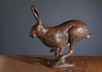 British Artist   - Running Hare