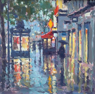 Spring Shower, Paris