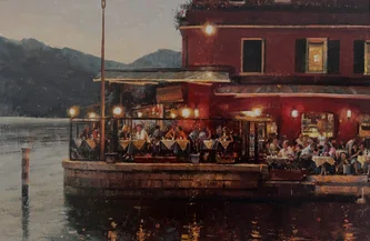 Twilight, Lake Garda