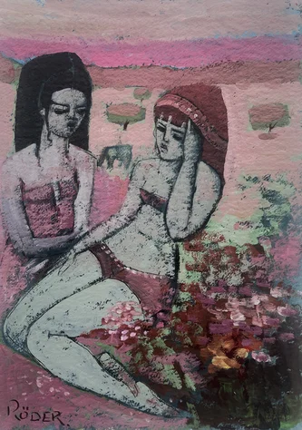 British Artist ENDRE RODER - Listening