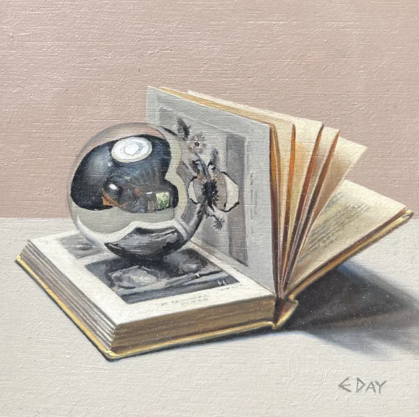 Silver Ball with Art Book