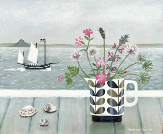 Wild Flowers and Shells