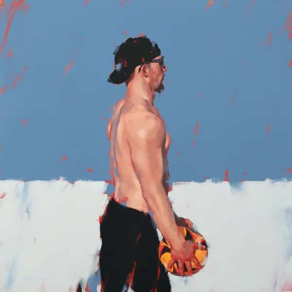 Scottish Artist IAIN HOLMAN - On Serve