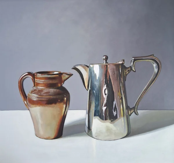 Jane Cruickshank - Scottish Artist - Terracotta and Silver