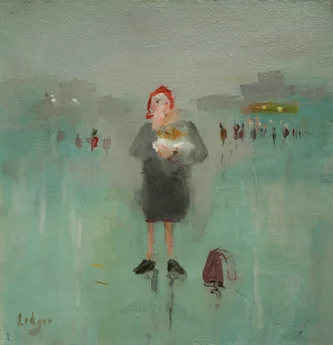 Woman Eating Chips