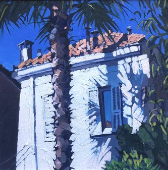 Scottish Artist Jennifer Irvine - Menton, Afternoon