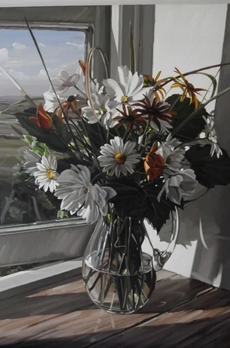 Cosmos and Daisies