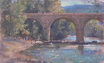Evening on the River Orb