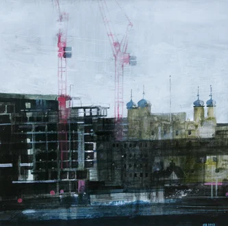The Tower and Cranes