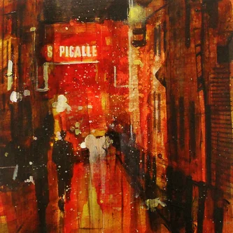 Near Boulevard de Clichy, Paris