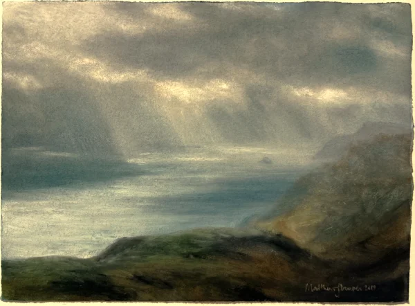 British Artist MATTHEW DRAPER - Advancing Light, Sound of Raasay