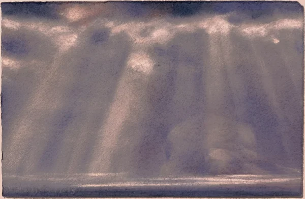 Matthew Draper - fleeting, a view of bass rock